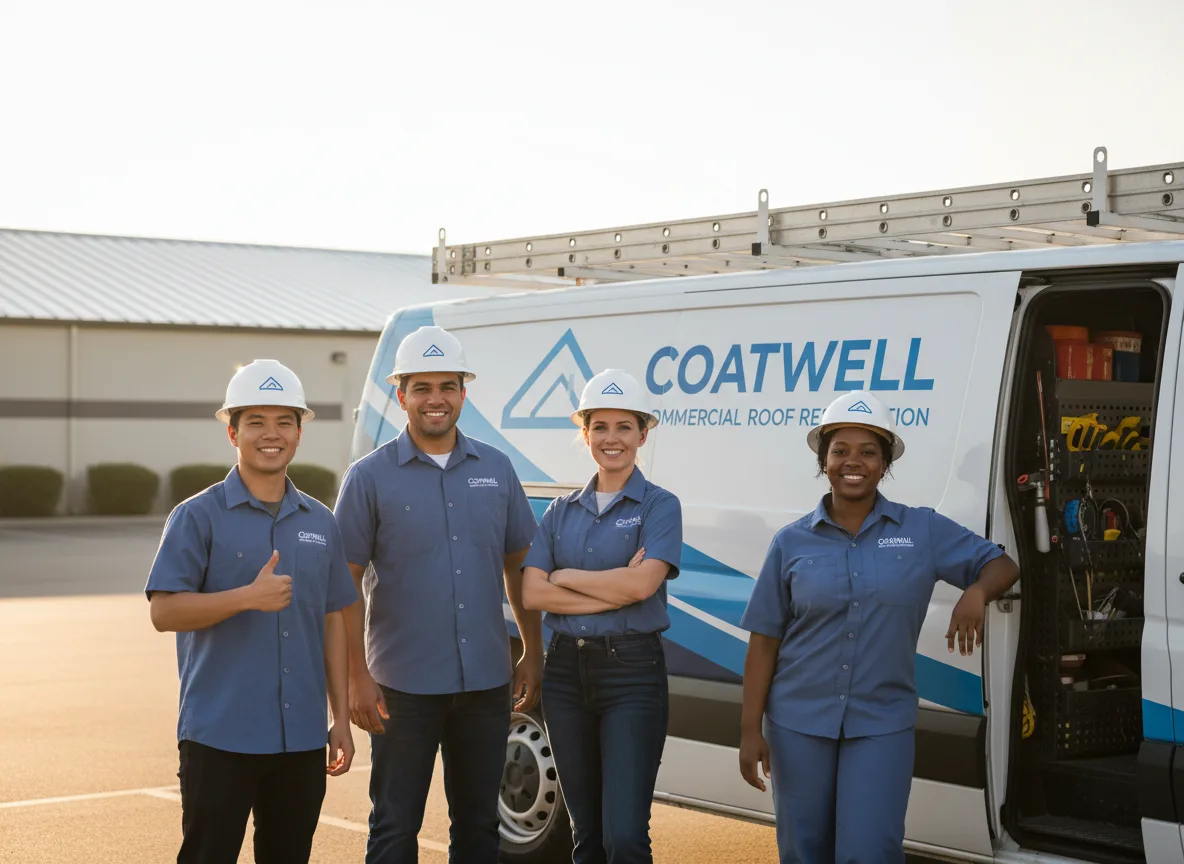 Commercial roof coating company in La Salle, TX